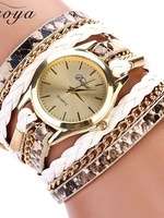 Vintage Wrap Leather Bracelet Watch