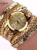 Vintage Wrap Leather Bracelet Watch