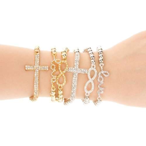 Rhinestone Bracelet 3PC