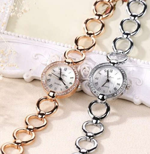 Circle bracelet watch
