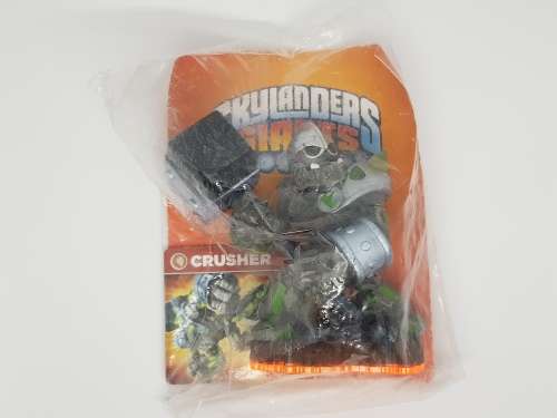 Skylanders Giants: Crusher Giant Character + Trading Card + Sticker Set - New