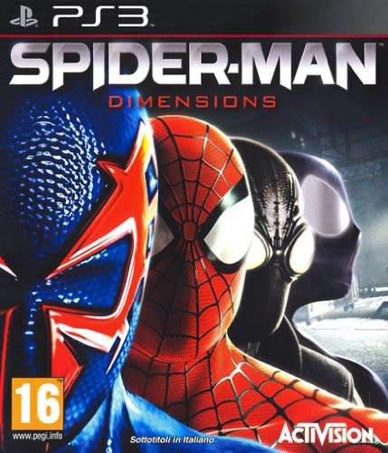 PlayStation 3 - Spider-Man Shattered Dimensions - Very Good Condition!