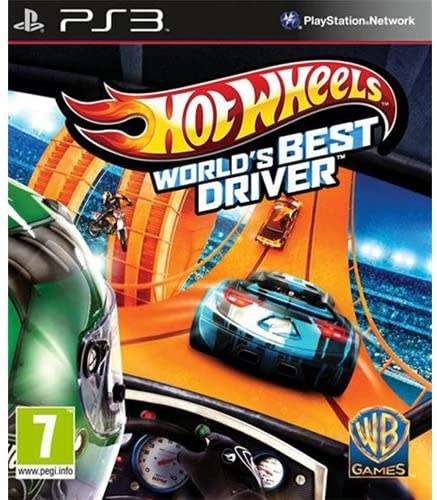 Hot Wheels World`s Best Driver - PlayStation 3 PS3 - PAL -Good Condition!