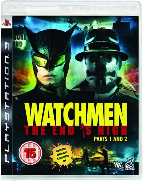 PlayStation 3 - Watchmen: The End is Nigh - Parts 1 and 2  - Complete in Box - Very Good Condition