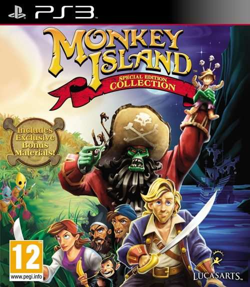 Monkey Island: Special Edition - PlayStation 3 PS3 - PAL - Complete in Box - Good Condition!