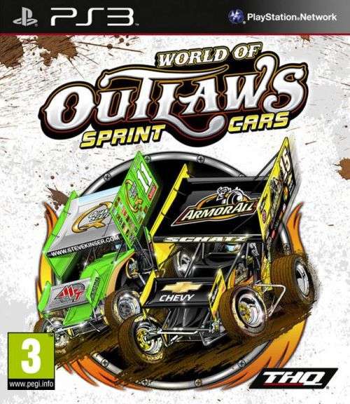 PlayStation 3 - World of Outlaws - Sprint Cars - Very Good Condition!