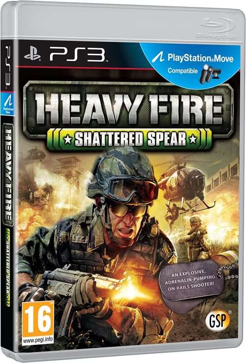 PlayStation 3 Game Heavy Fire Shattered Spear Complete in Box Very Good Condition