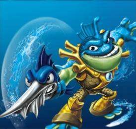 Skylanders SWAP Force  RipTide Character + Trading Card + Sticker Set  Brand New