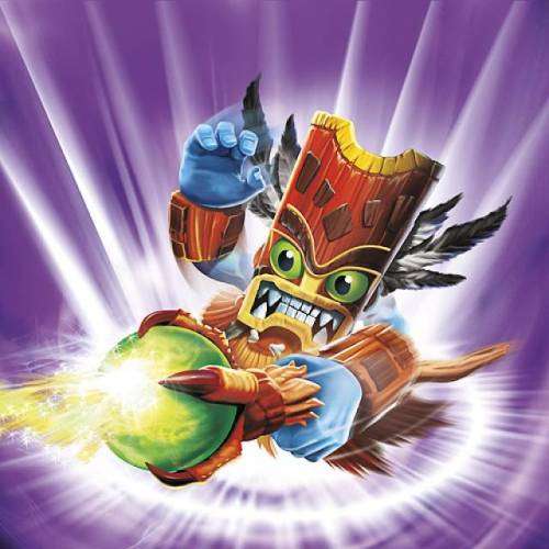 Skylanders Battlegrounds Mobile  Double Trouble 1.5 Figure + Platinum Treasure Chest  Brand New