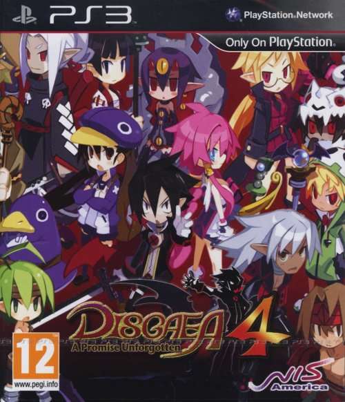 PlayStation 3 Game Disgaea 4 A Promise Unforgotten Complete in Box Very Good Condition