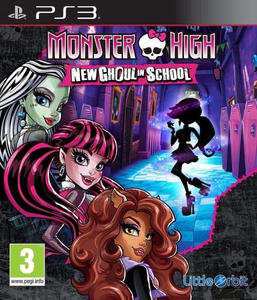 PlayStation 3 - Monster High: The New Ghoul in School - Very Good Condition!
