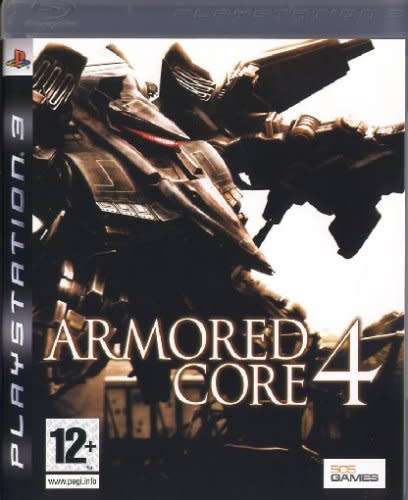 PlayStation 3 Game Armored Core 4 Complete In Box Japan Version Very Good Condition