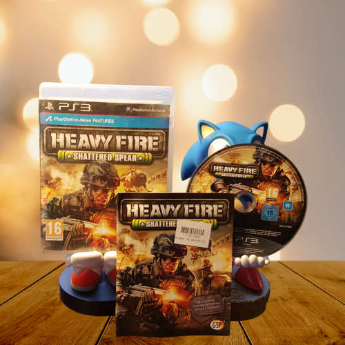 PlayStation 3 Game Heavy Fire Shattered Spear Complete in Box Very Good Condition