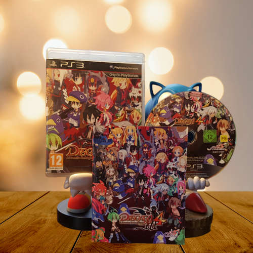 PlayStation 3 Game Disgaea 4 A Promise Unforgotten Complete in Box Very Good Condition