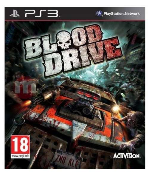 PlayStation 3 - Blood Drive - Complete in Box - Very Good Condition!