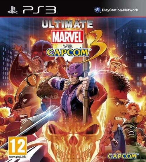PlayStation 3 - Ultimate Marvel vs Capcom 3  - Complete in Box - Very Good Condition!