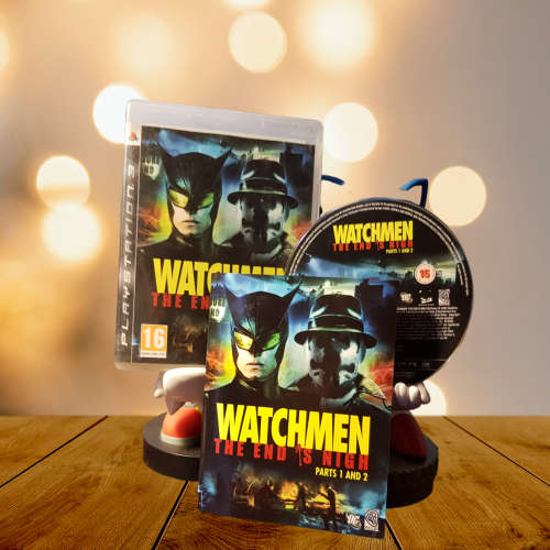 PlayStation 3 - Watchmen: The End is Nigh - Parts 1 and 2  - Complete in Box - Very Good Condition