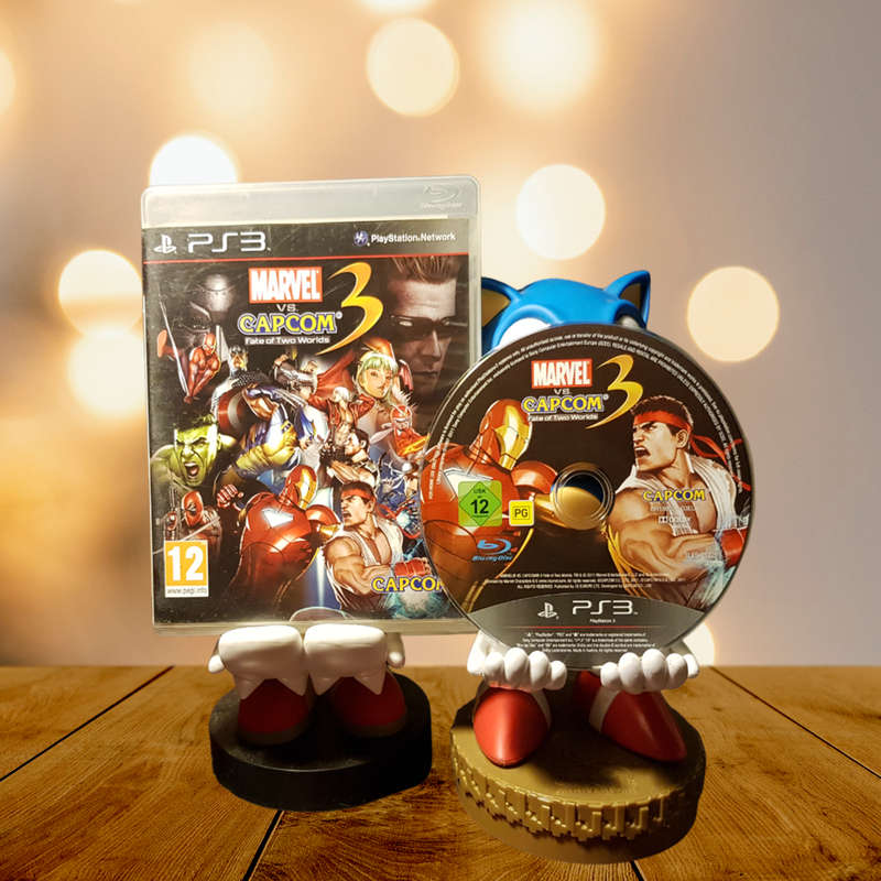 PlayStation 3 Game Marvel vs Capcom 3 Fate of Two Worlds Very Good Condition