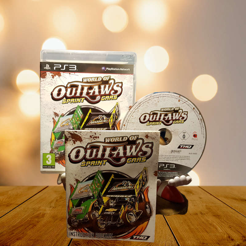 PlayStation 3 - World of Outlaws - Sprint Cars - Complete in Box - Excellent Condition!