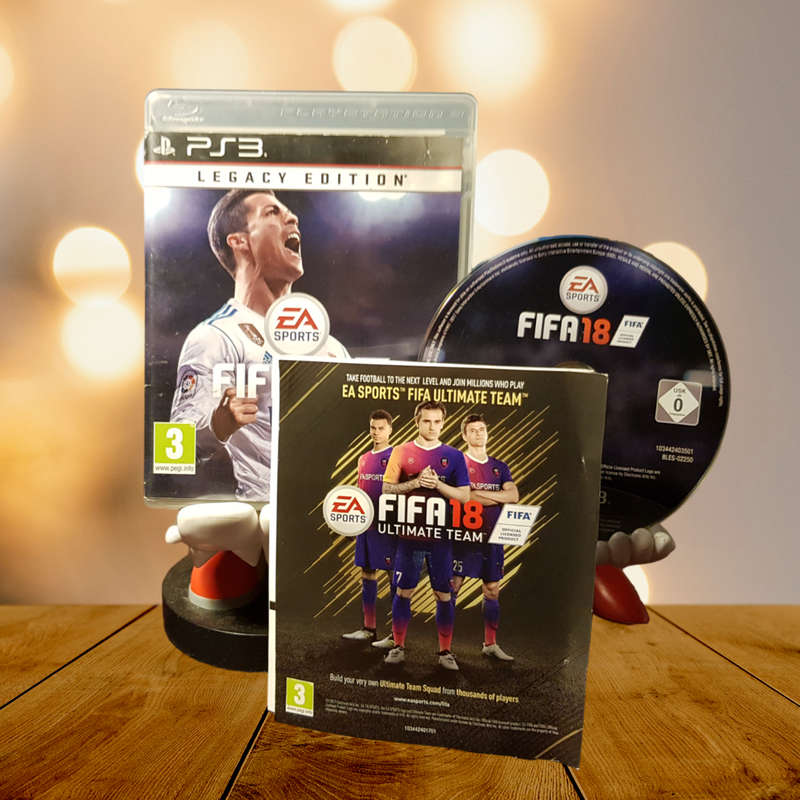 PlayStation 3 FIFA 18 - Legacy Edition - Complete in Box - Very Good Condition!