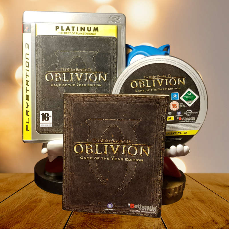 The Elder Scrolls IV: Oblivion PS3 Game of the Year Edition Platinum Complete in Box