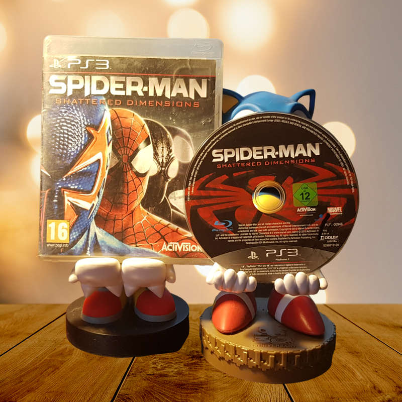 Spider-Man Shattered Dimensions PS3 Game Game in Box, No Manual Very Good Condition