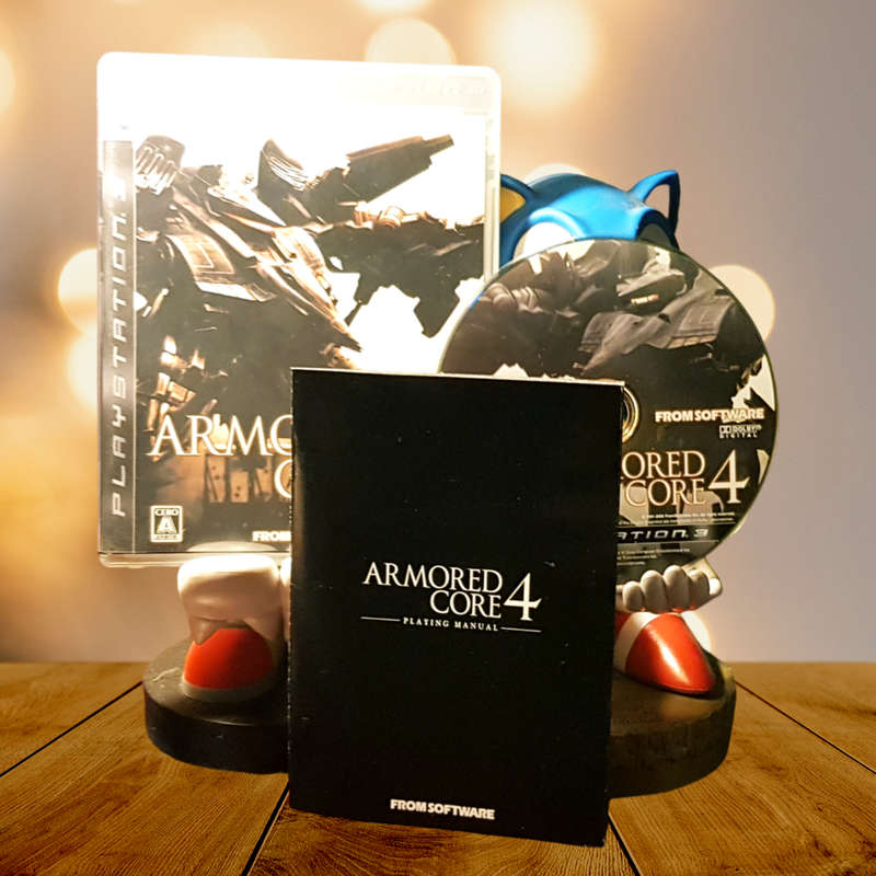PlayStation 3 Game Armored Core 4 Complete In Box Japan Version Very Good Condition