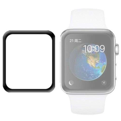 Full Covered Tempered Glass Screen Protector for Apple iWatch - 38mm