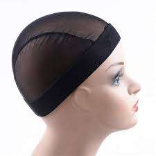 Black wig caps