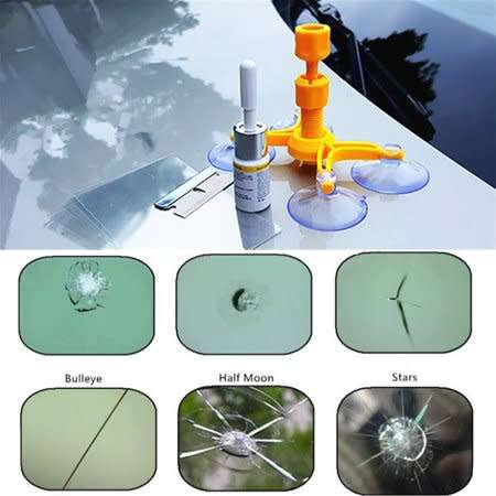 Windscreen Repair Kit for Small Chips and Cracks