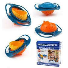 Non Spill Gyro Baby Feeding Bowl