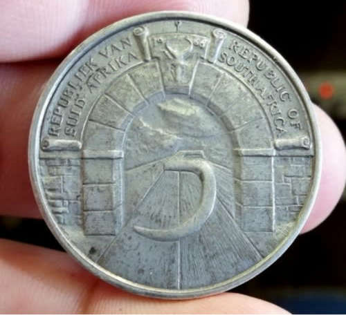 Silver medallion