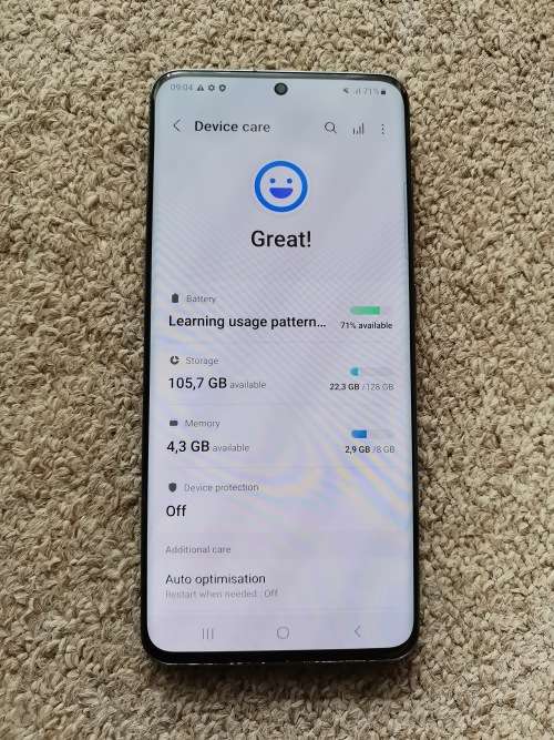 Samsung S20 128gb dual sim 8gb Ram