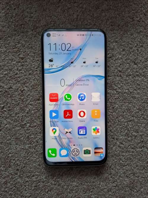 Huawei P40 Lite with 40w fast charger and box LIKE BRAND NEW
