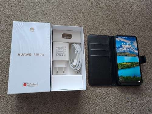 Huawei P40 Lite with 40w fast charger and box LIKE BRAND NEW