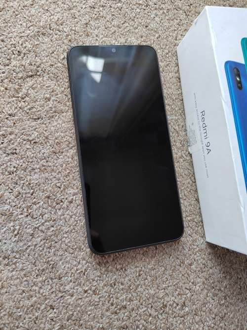 Xiaomi Redmi 9a 32gb 2gb Ram dual SIM with box and cover