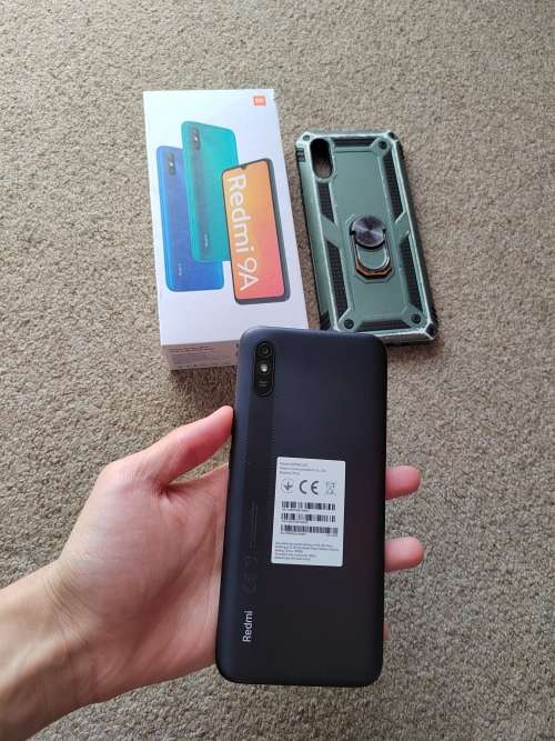 Xiaomi Redmi 9a 32gb 2gb Ram dual SIM with box and cover