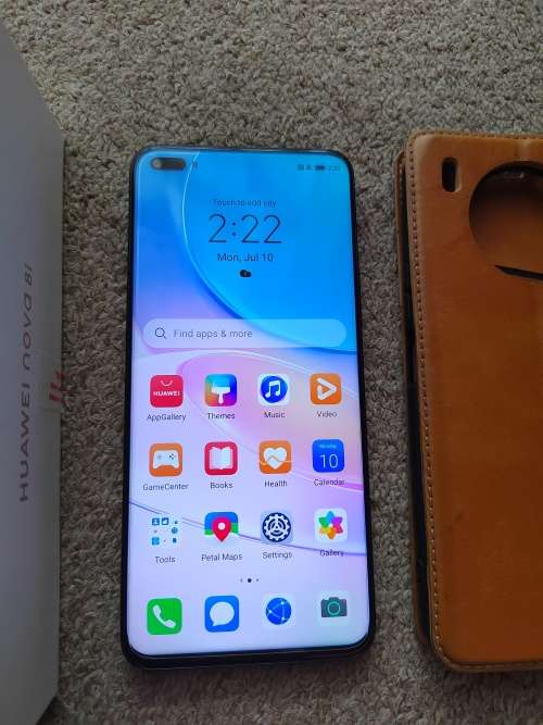 Huawei Nova 8i with 66w fast charger, 128gb 6gb ram excellent condition