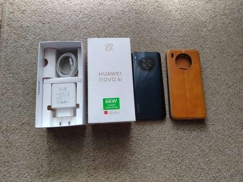 Huawei Nova 8i with 66w fast charger, 128gb 6gb ram excellent condition