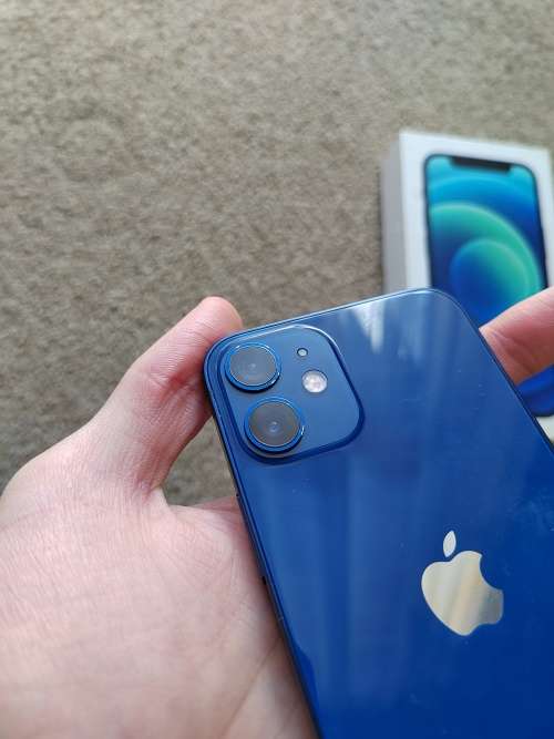iPhone 12 mini 64gb with box and cover