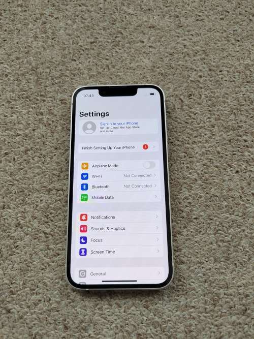 iPhone 13 mini 256gb Dual SIM with cover