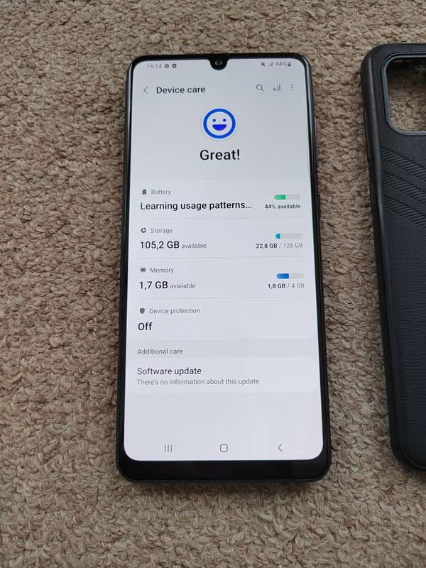 Samsung A31 Dual SIM 128gb 4gb ram with box and cover