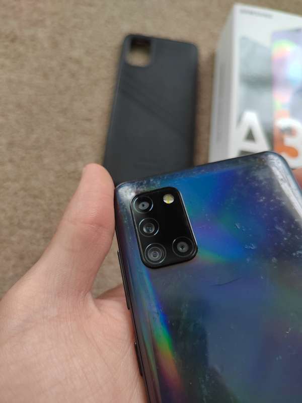 Samsung A31 Dual SIM 128gb 4gb ram with box and cover