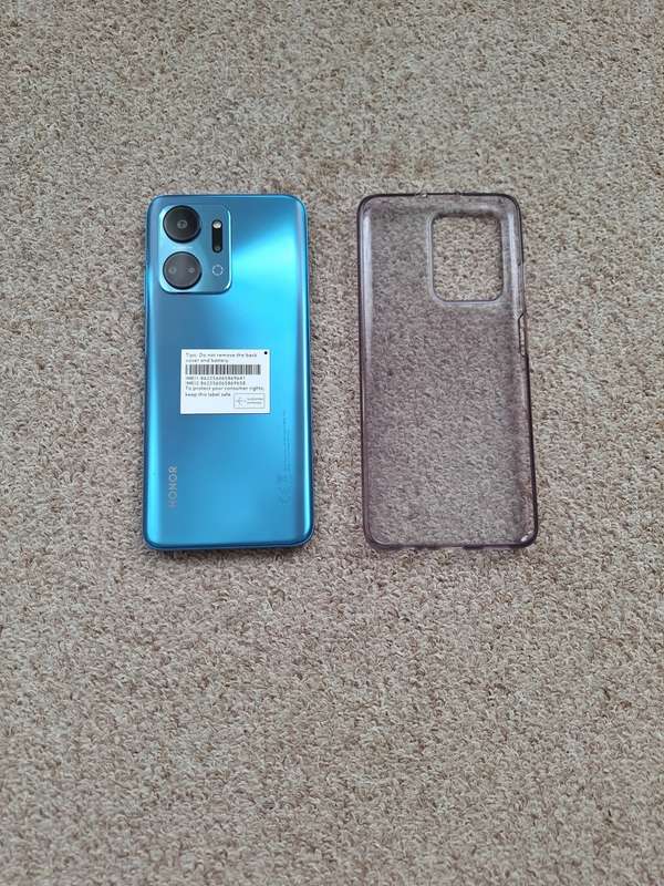Honor X7a 128gb Dual Sim WITH GOOGLE.  Excellent condition