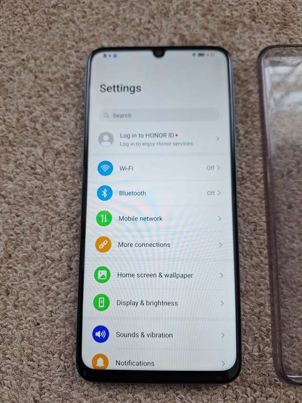 Honor X7a 128gb Dual Sim WITH GOOGLE.  Excellent condition