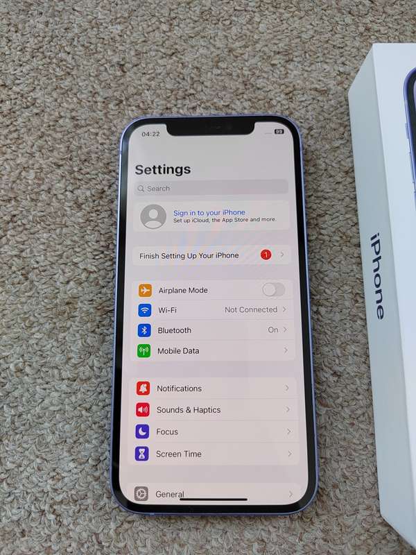 iPhone 12 64gb Dual SIM with box Immaculate condition