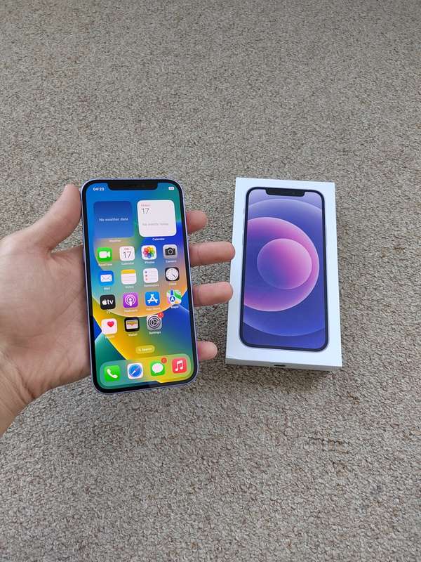 iPhone 12 64gb Dual SIM with box Immaculate condition