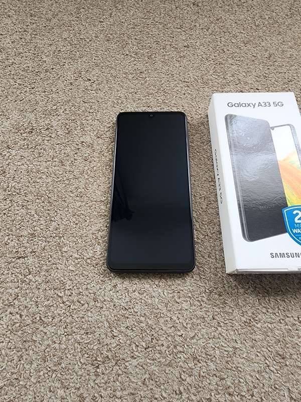 Samsung A33 5G 128gb Dual sim 6gb ram with box