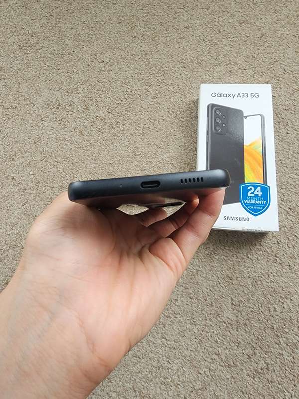 Samsung A33 5G 128gb Dual sim 6gb ram with box