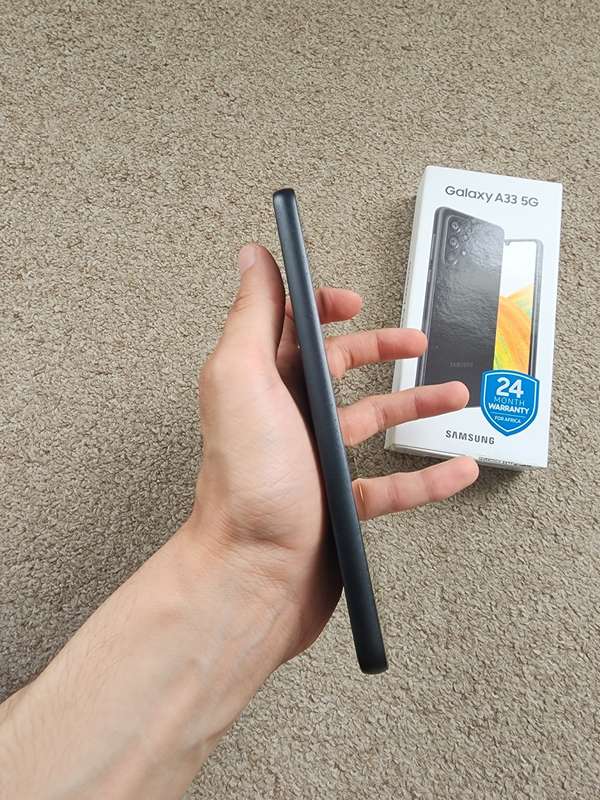Samsung A33 5G 128gb Dual sim 6gb ram with box